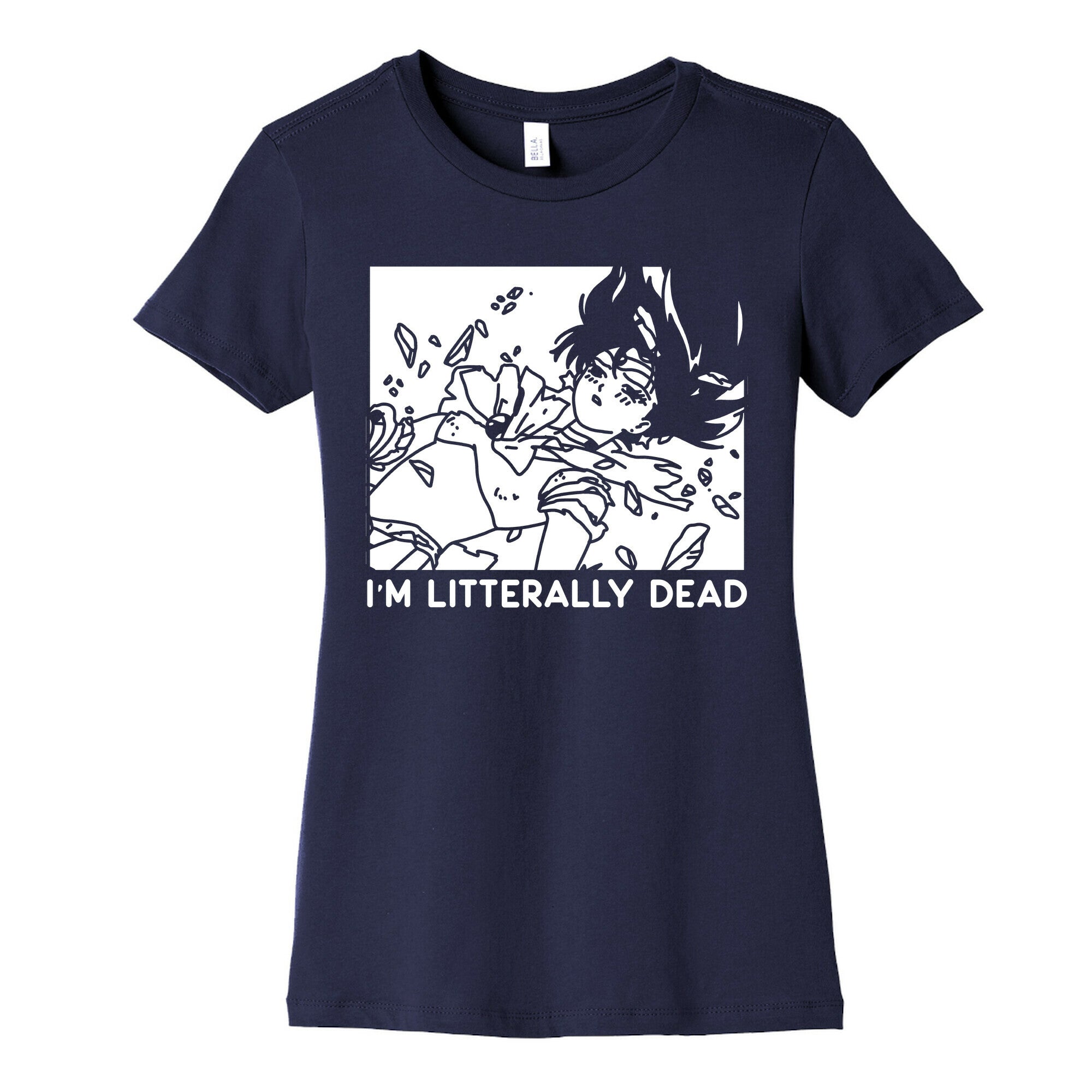 I'm Literally Dead Sailor Mars Women's Cotton Tee